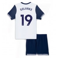 Tottenham Hotspur Dominic Solanke #19 Hjemmedraktsett Barn 2024-25 Kortermet (+ Korte bukser)